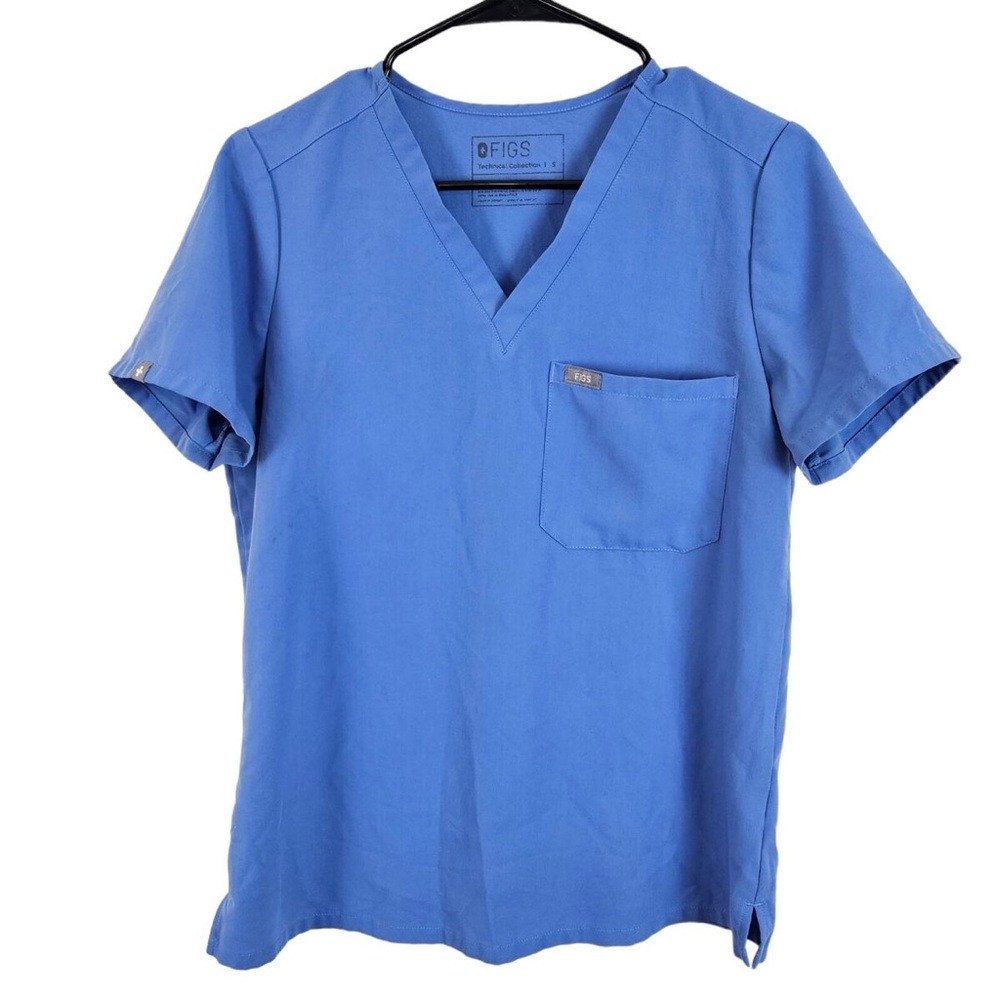 FIGS Ceil Blue Scrub Set
